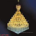 Modern lamp hotel crystal candle chandelier for Feast day LT-81133